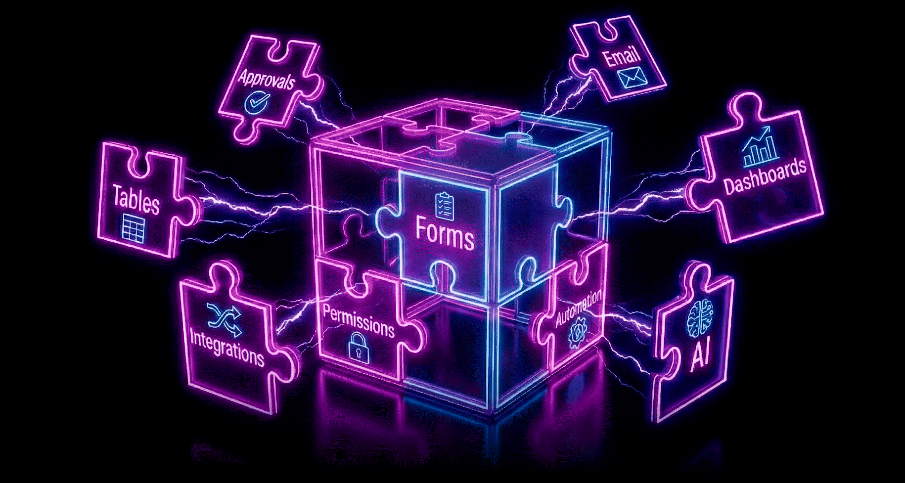 Business process automation system replacing Excel with a centralized digital platform
